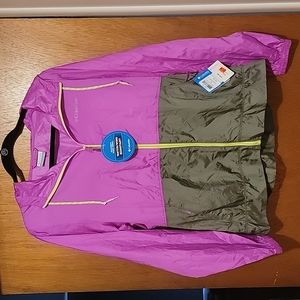 Columbia Water/Wind Resistant Windbreaker - Size M